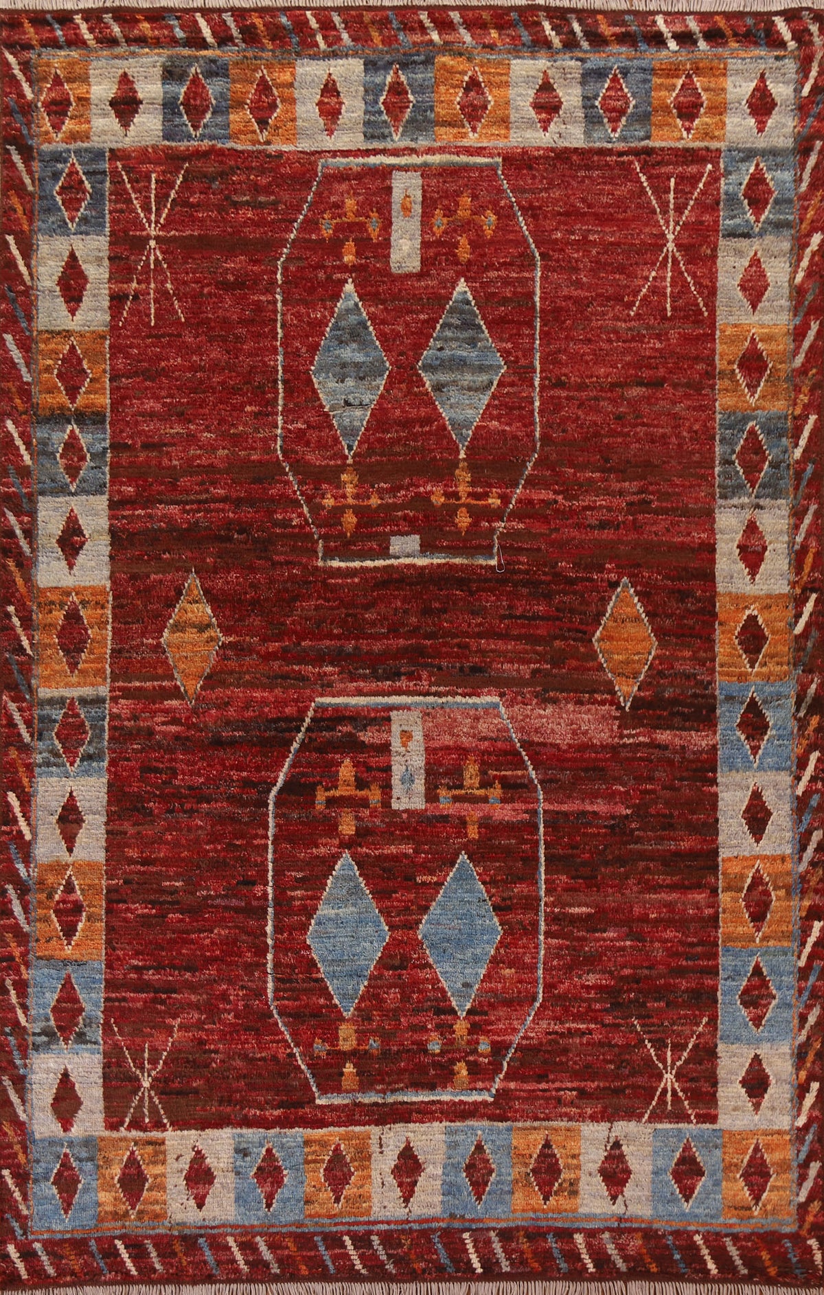 Geometric Moroccan Area Rug 7x10