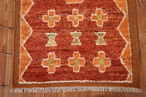 Geometric Moroccan Runner Rug 3x10