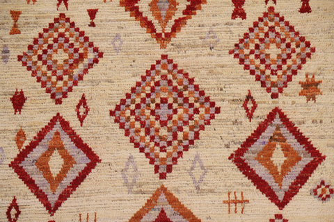 Tribal Moroccan Oriental Area Rug 6x8