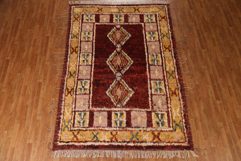 Tribal Moroccan Oriental Area Rug 7x10