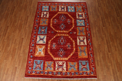 Tribal Moroccan Handmade Area Rug 7x10