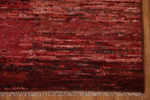 Burgundy Moroccan Area Rug 5x7