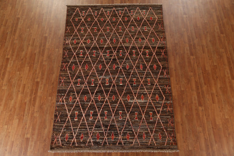 Trellis Moroccan Area Rug 7x10