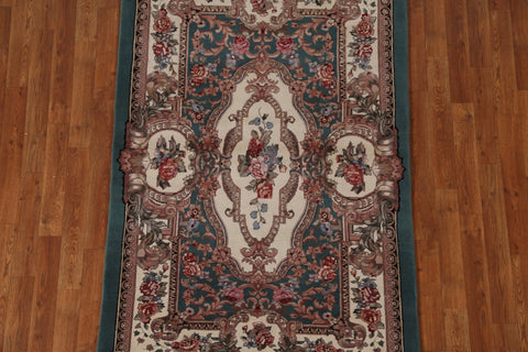 Victorian Style Aubusson Oriental Area Rug 4x6