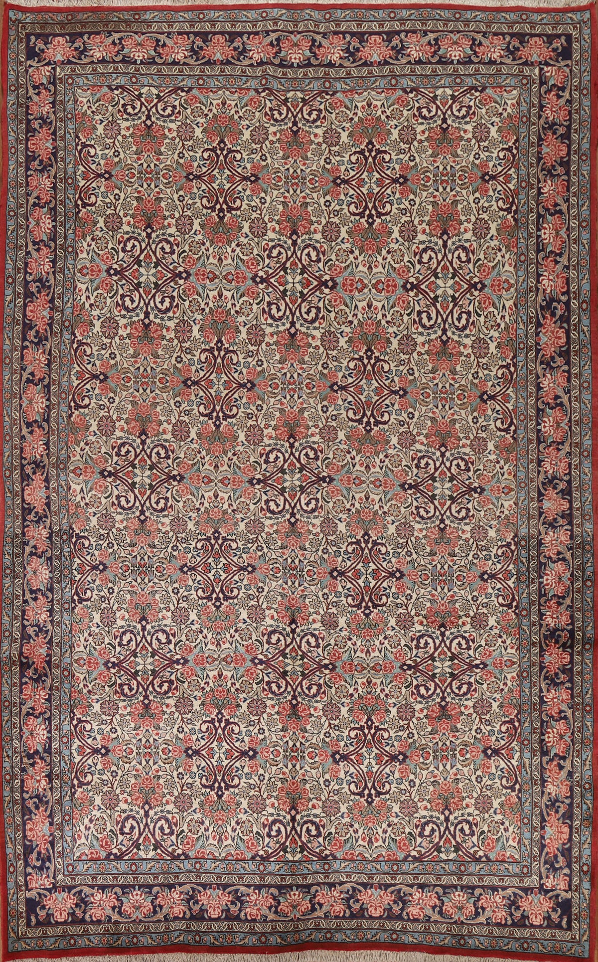 Vegetable Dye Bidjar Persian Area Rug 7x10