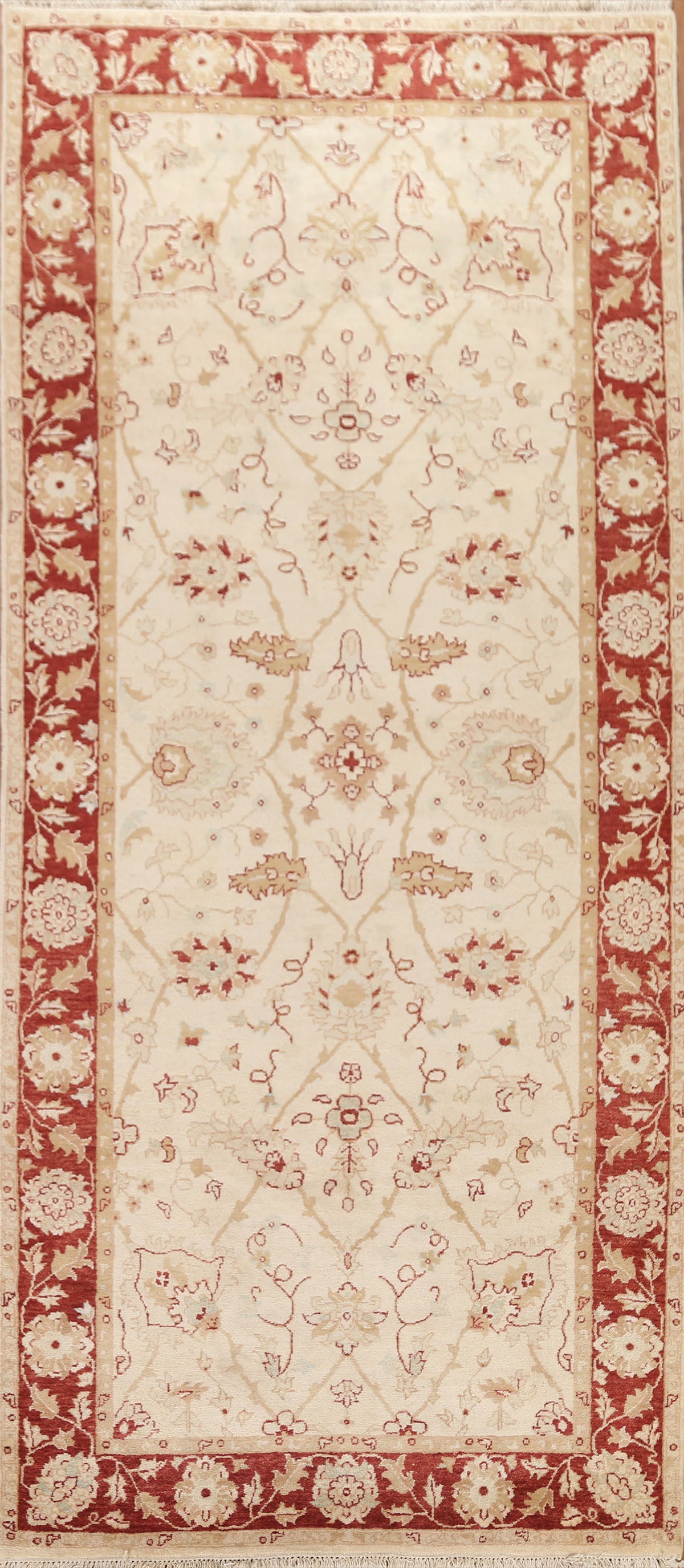 Floral Peshawar Chobi Oriental Area Rug 5x11