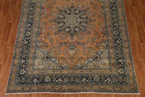 Traditional Mashad Persian Area Rug 8x11