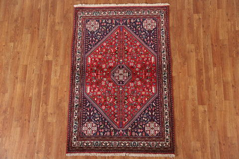 Tribal Geometric Abadeh Persian Rug 3x5