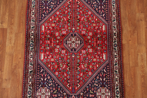 Tribal Geometric Abadeh Persian Rug 3x5