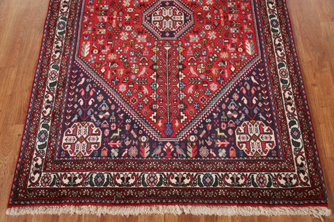 Tribal Geometric Abadeh Persian Rug 3x5