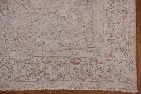 Distressed Tabriz Persian Area Rug 8x11