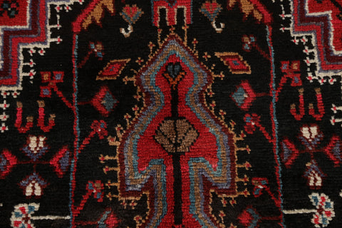 Tribal Hamedan Persian Area Rug 5x9