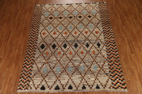 Trellis Moroccan Wool Area Rug 8x10