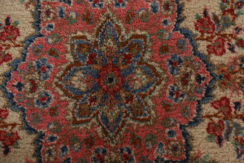 Vegetable Dye Kerman Persian Square Area Rug 6x6