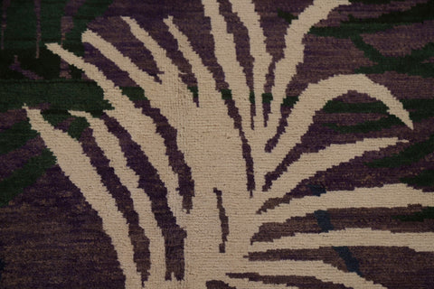 Contemporary Gabbeh Kashkoli Wool Area Rug 4x6