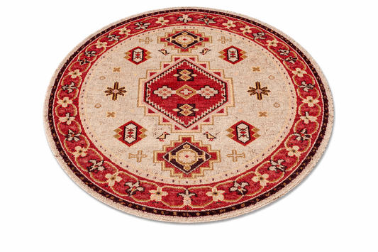 Serapi Hand Knotted Afghan Rug