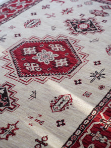 Serapi Hand Knotted Afghan Rug