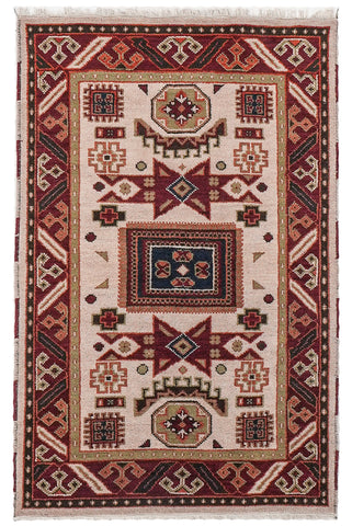 Ziegler Hand Knotted Afghan Rug