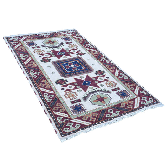 Ziegler Hand Knotted Afghan Rug