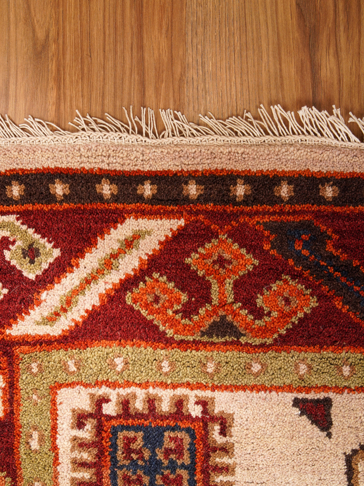 Ziegler Hand Knotted Afghan Rug