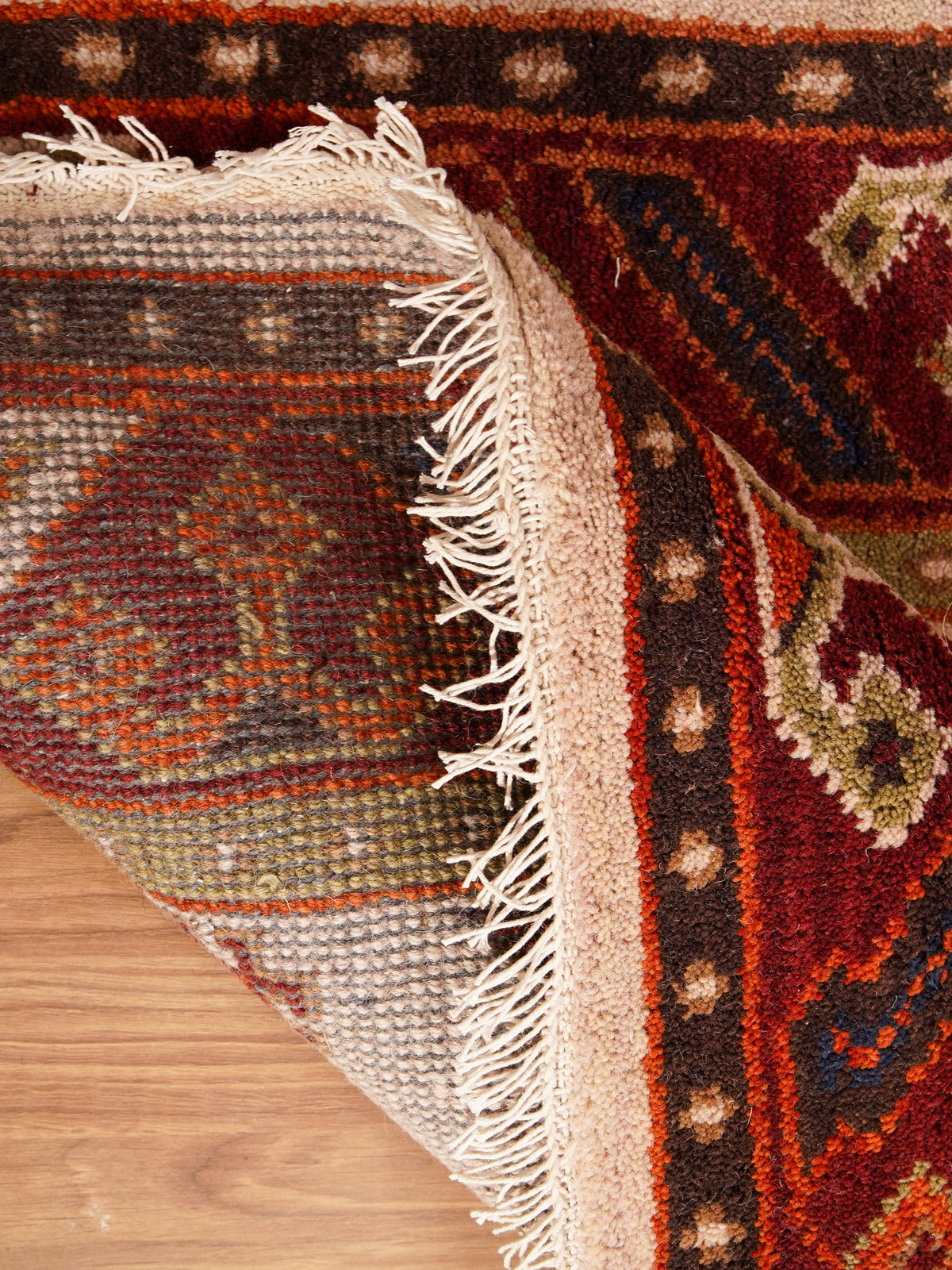Ziegler Hand Knotted Afghan Rug