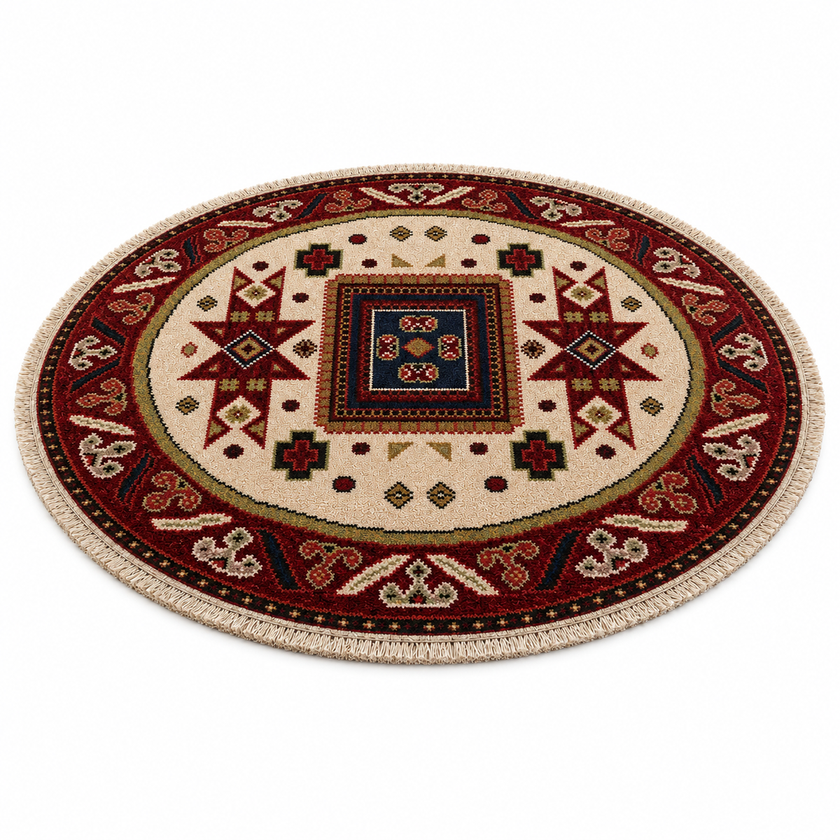 Ziegler Hand Knotted Afghan Rug