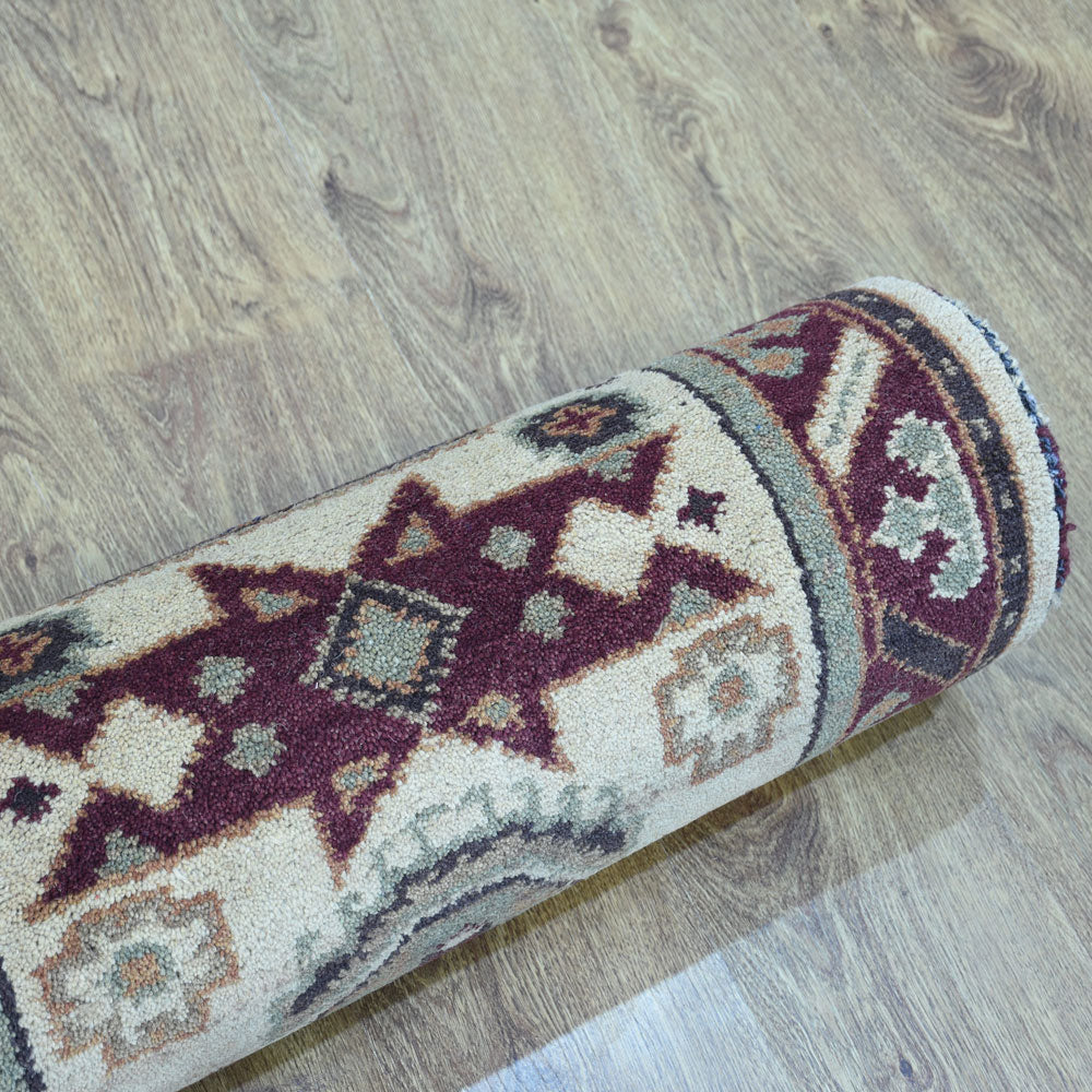 Ziegler Hand Knotted Afghan Rug