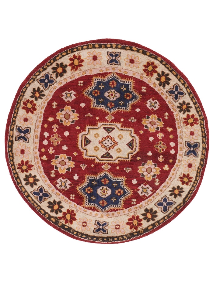 Ghashghai Hand Knotted Afghan Rug — rug only