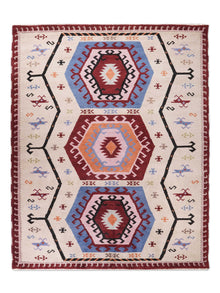 Bijar Hand Knotted Afghan Rug