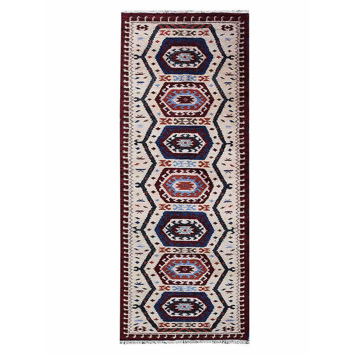 Bijar Hand Knotted Afghan Rug