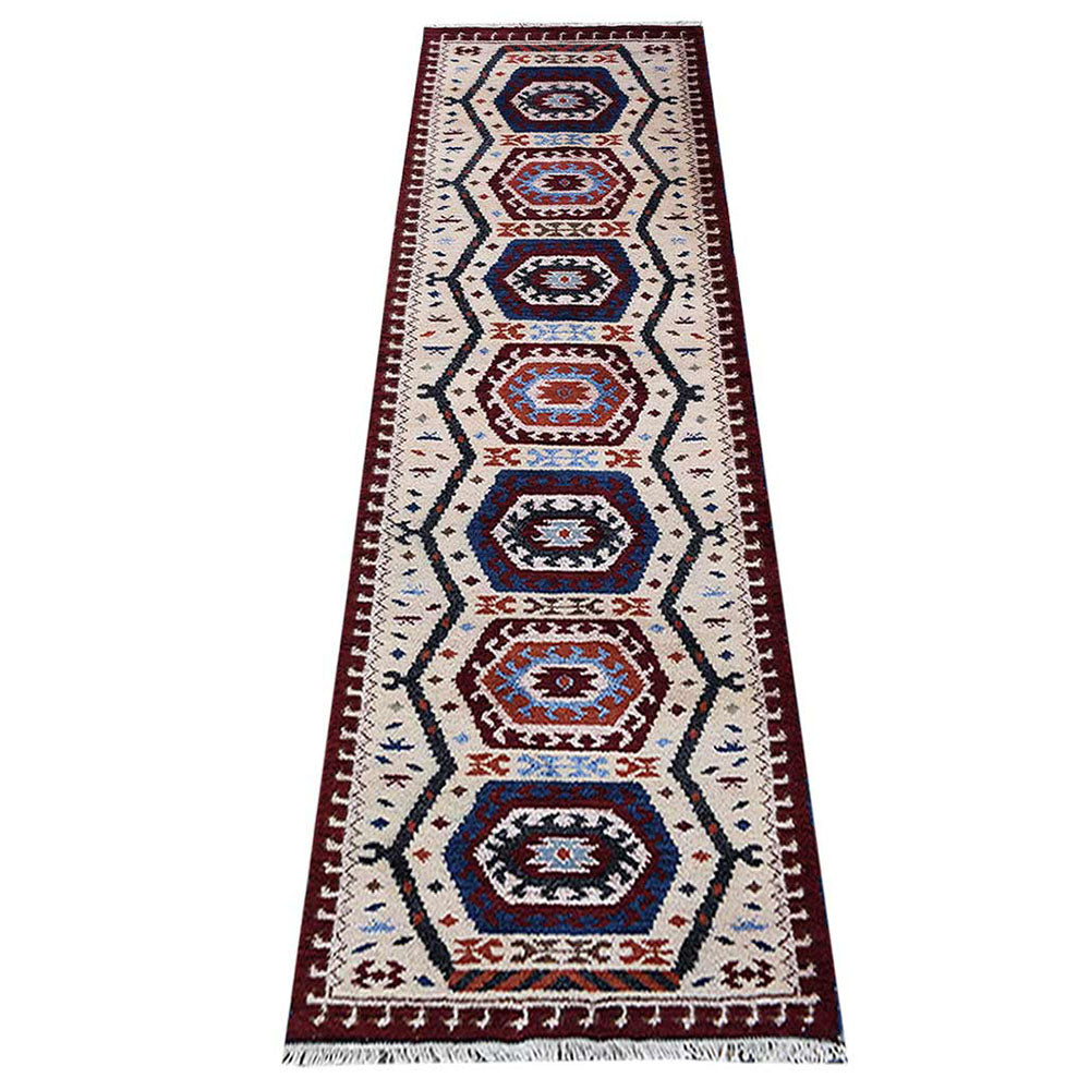 Bijar Hand Knotted Afghan Rug