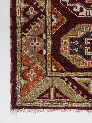 Moud Hand Knotted Afghan Rug