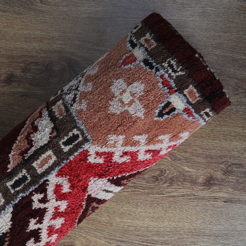 Moud Hand Knotted Afghan Rug