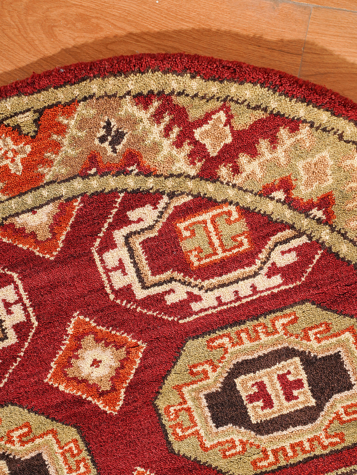 Moud Hand Knotted Afghan Rug