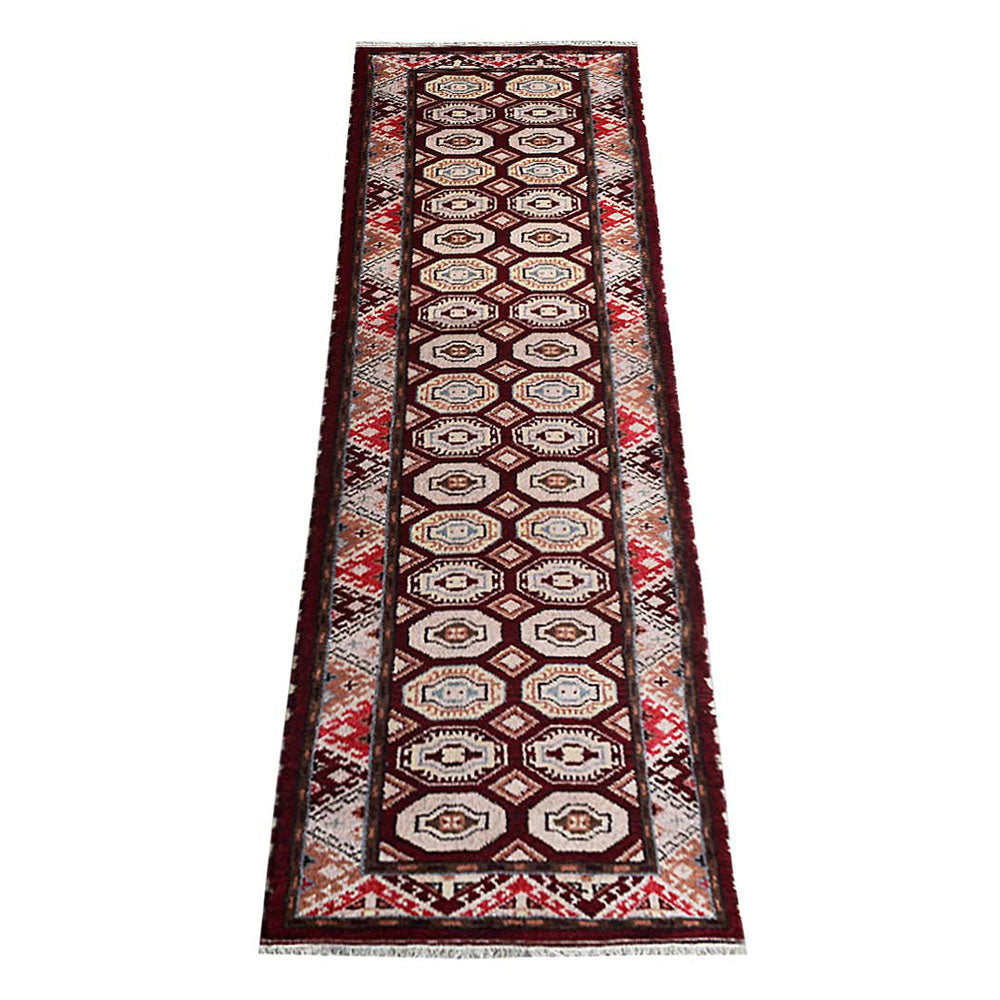 Moud Hand Knotted Afghan Rug
