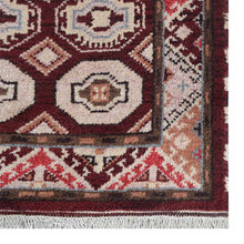 Moud Hand Knotted Afghan Rug