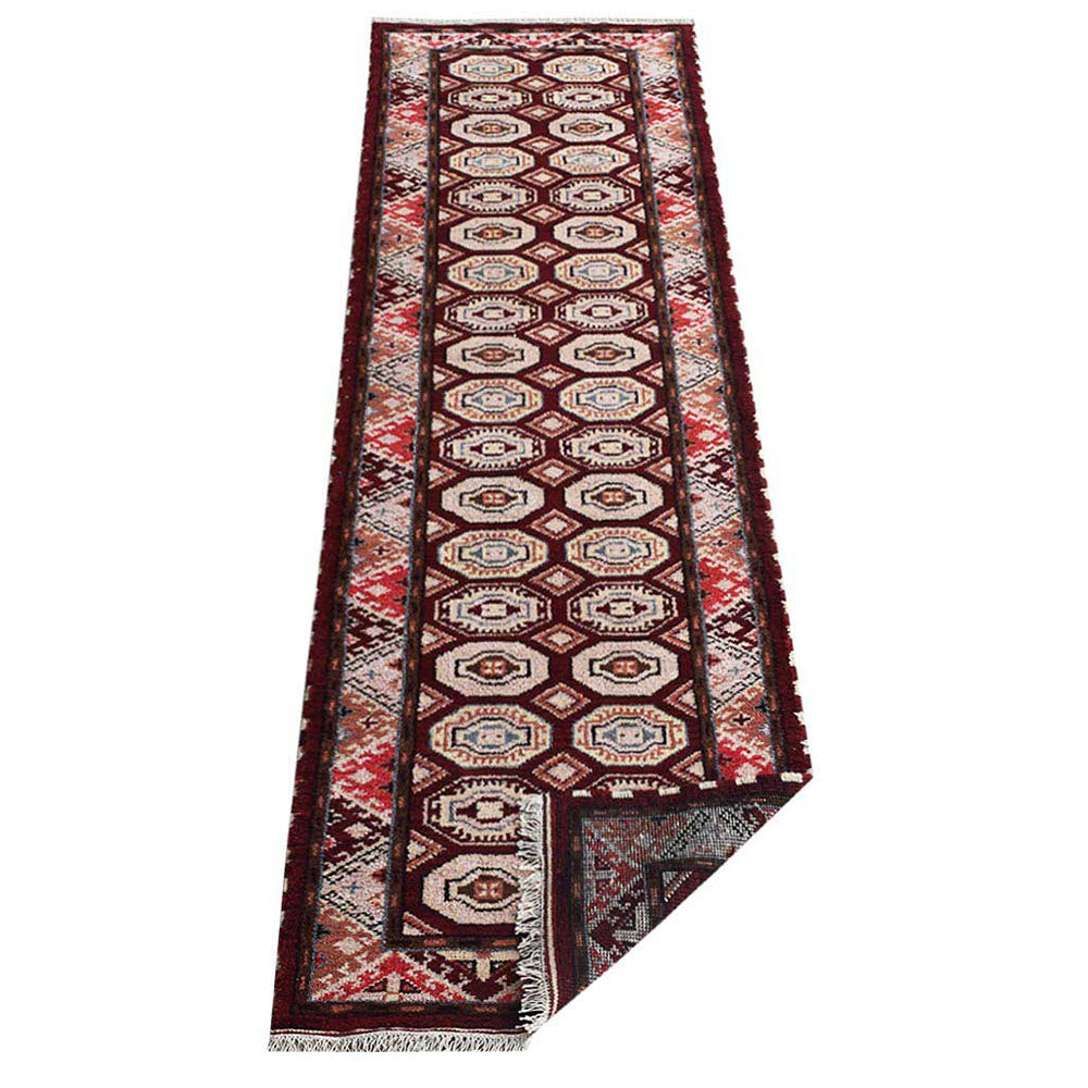 Moud Hand Knotted Afghan Rug