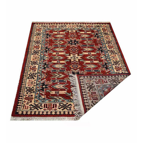 Ardebil Hand Knotted Afghan Rug