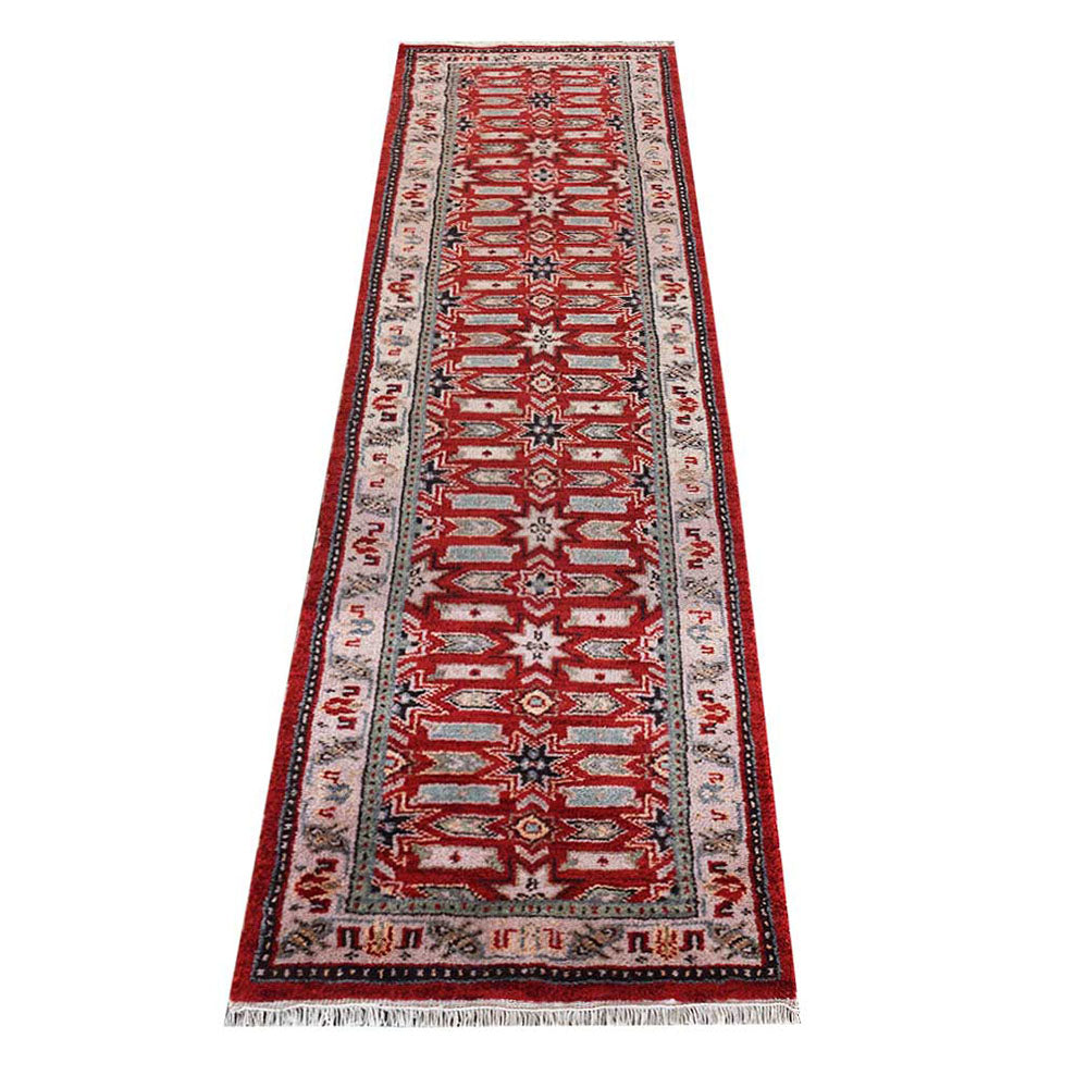 Ardebil Hand Knotted Afghan Rug