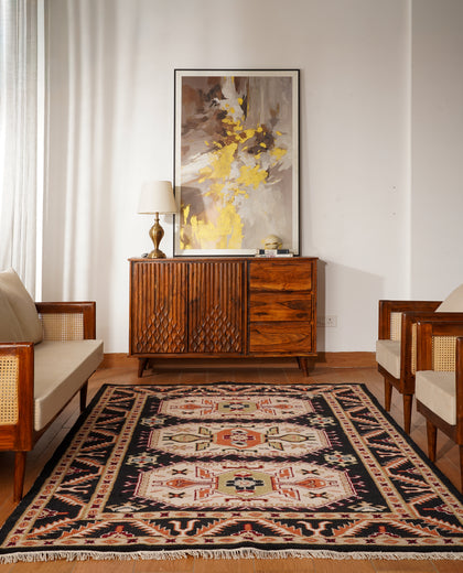 Shirvan Hand Knotted Afghan Rug