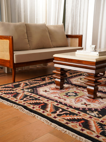 Shirvan Hand Knotted Afghan Rug