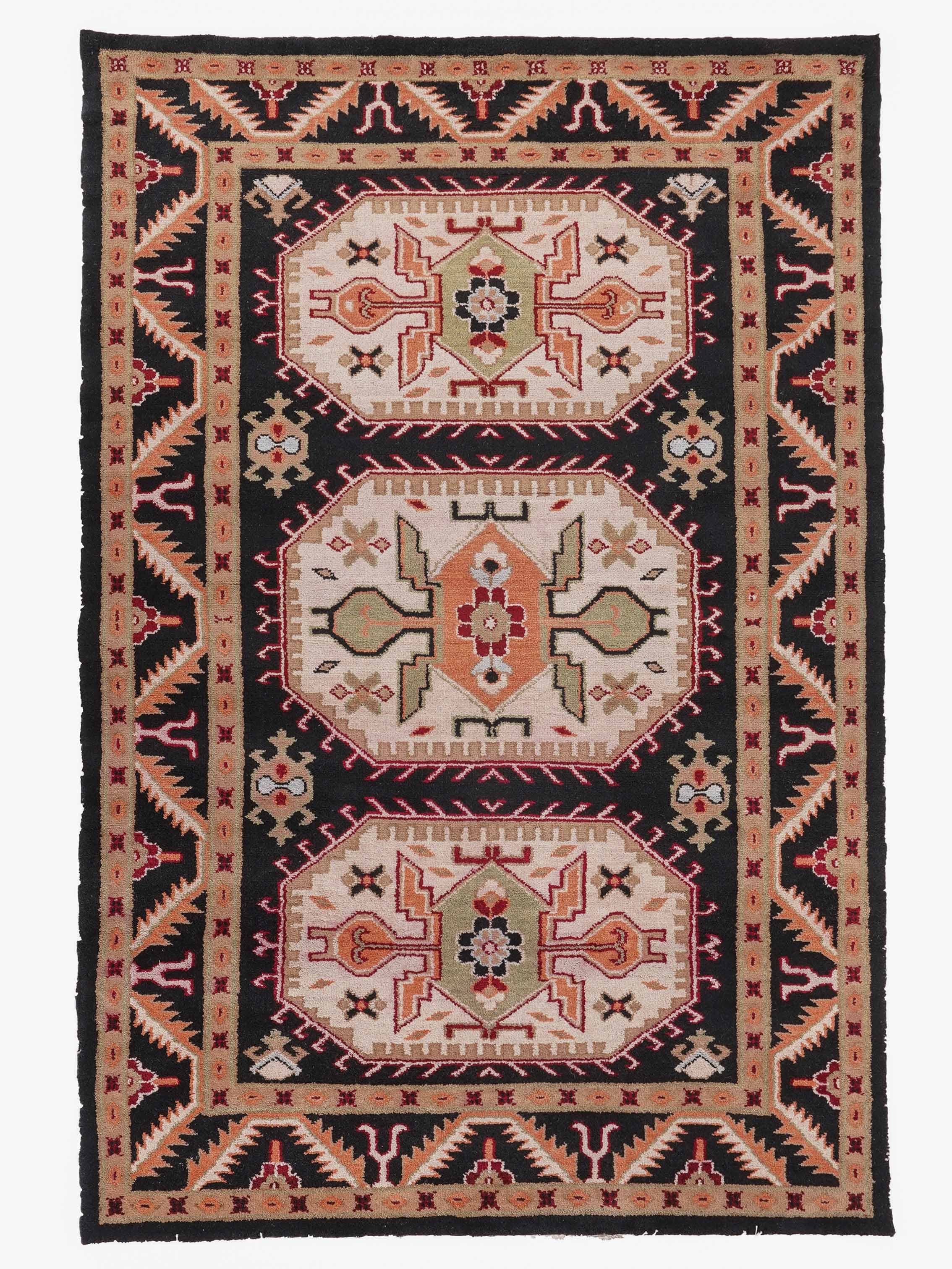 Shirvan Hand Knotted Afghan Rug