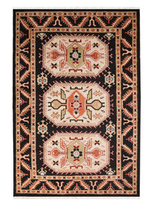 Shirvan Hand Knotted Afghan Rug