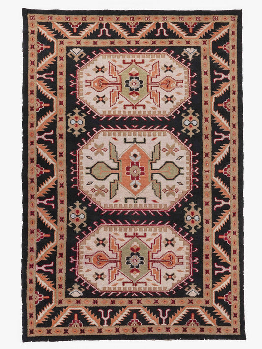 Shirvan Hand Knotted Afghan Rug