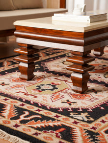 Shirvan Hand Knotted Afghan Rug