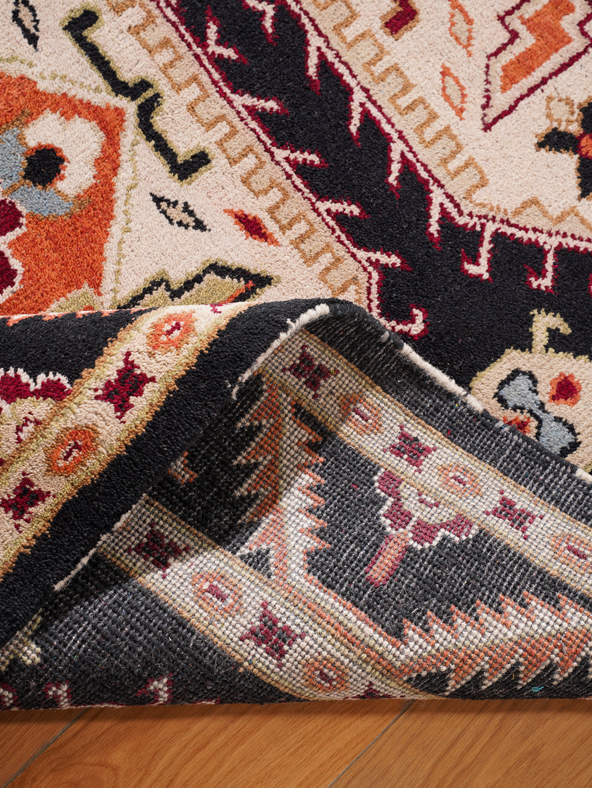 Shirvan Hand Knotted Afghan Rug