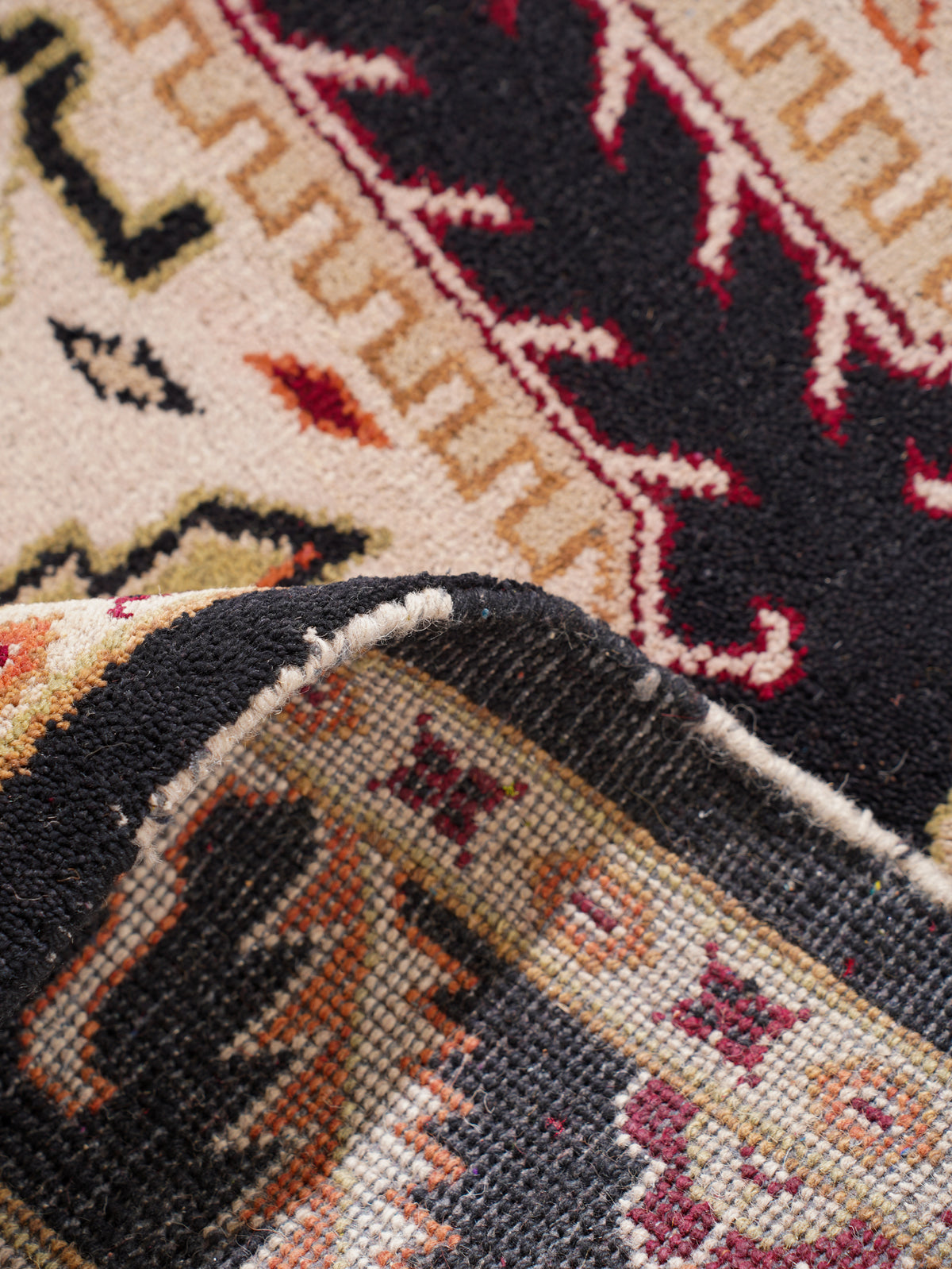 Shirvan Hand Knotted Afghan Rug