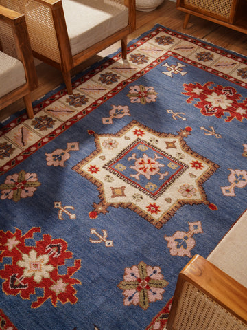 Sardarabad Hand Knotted Afghan Rug