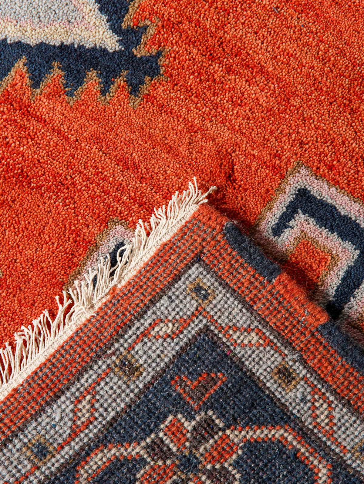 Senneh Hand Knotted Afghan Rug