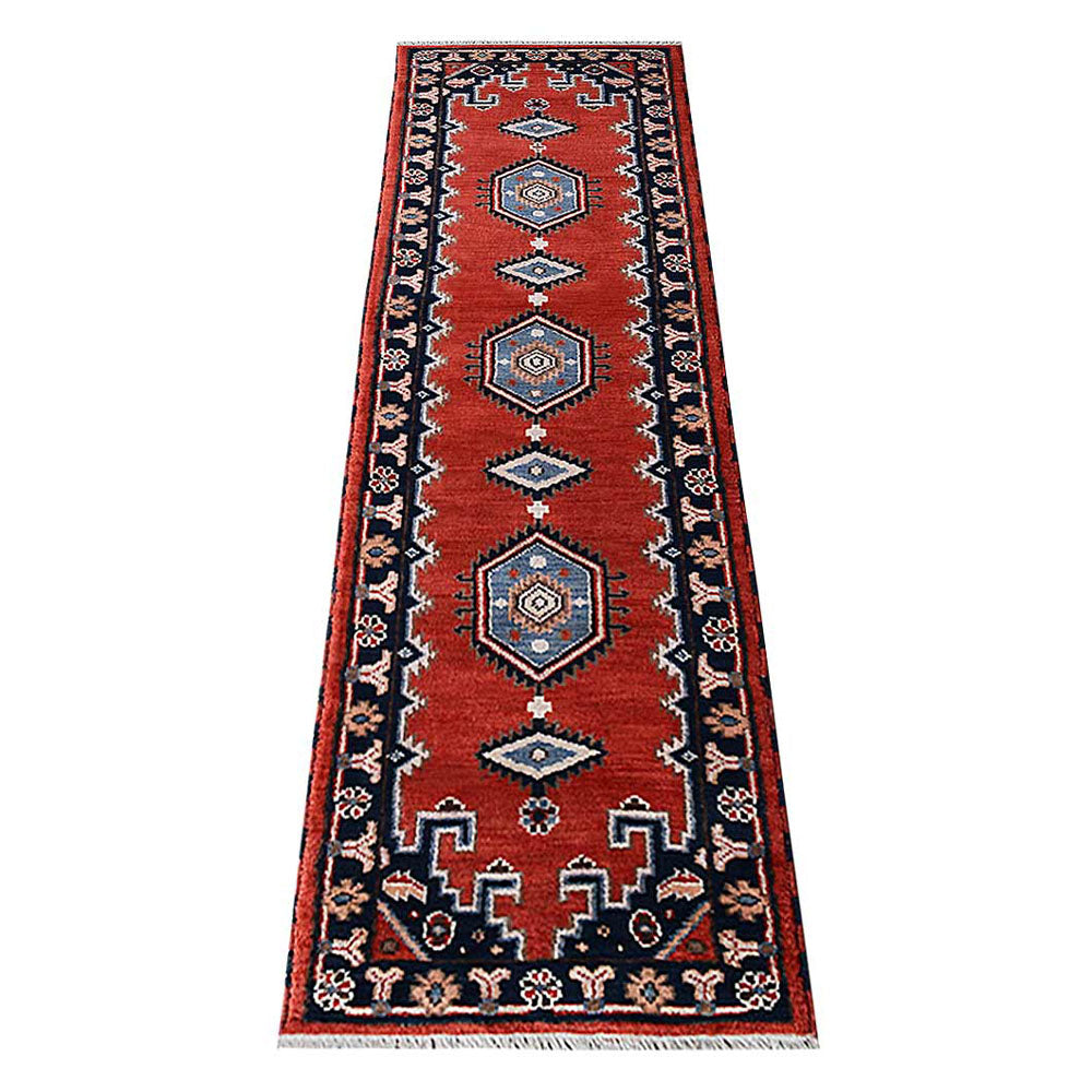 Senneh Hand Knotted Afghan Rug